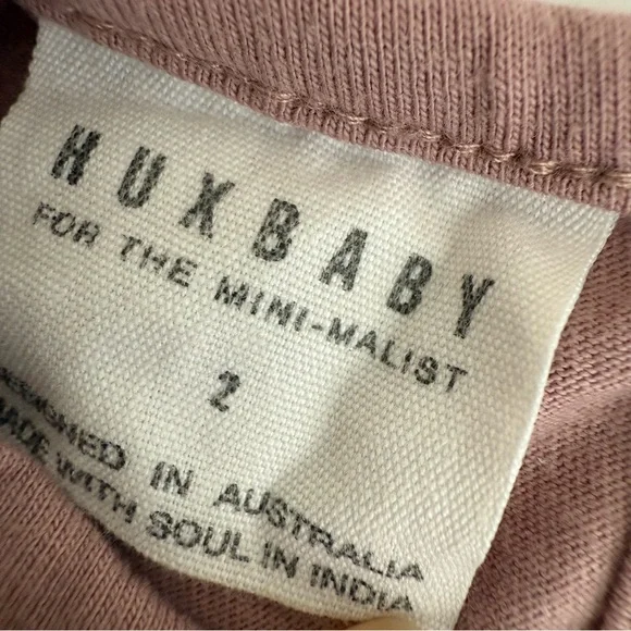 Huxbaby Pink Tutu Dress with Graphic Print Girls Size 2 - Picture 4 of 5